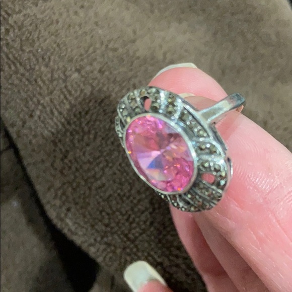 VINTAGE STERLING SILVER 925 STAMPED RING - Picture 2 of 7